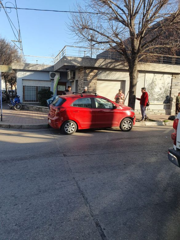 Importante colisión en el macrocentro de la ciudad