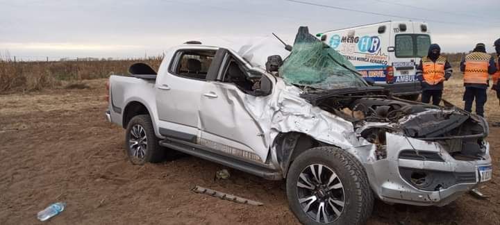 Grave accidente en ruta nacional 35