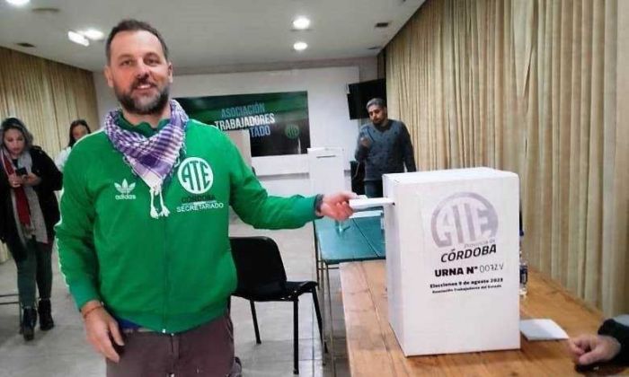 Federico Giuliani fue reelecto al frente de ATE Córdoba