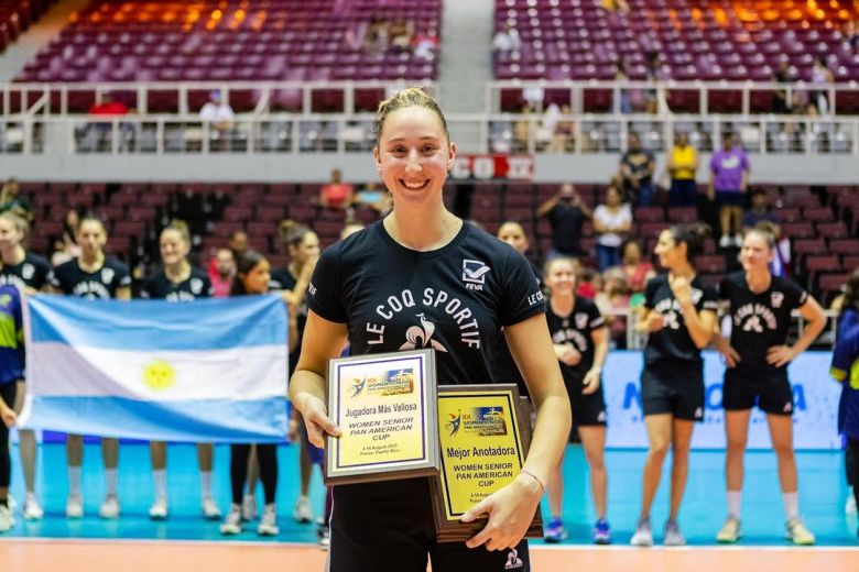 Por primera vez, Las Panteras son campeonas de la Copa Panamericana de vóleibol