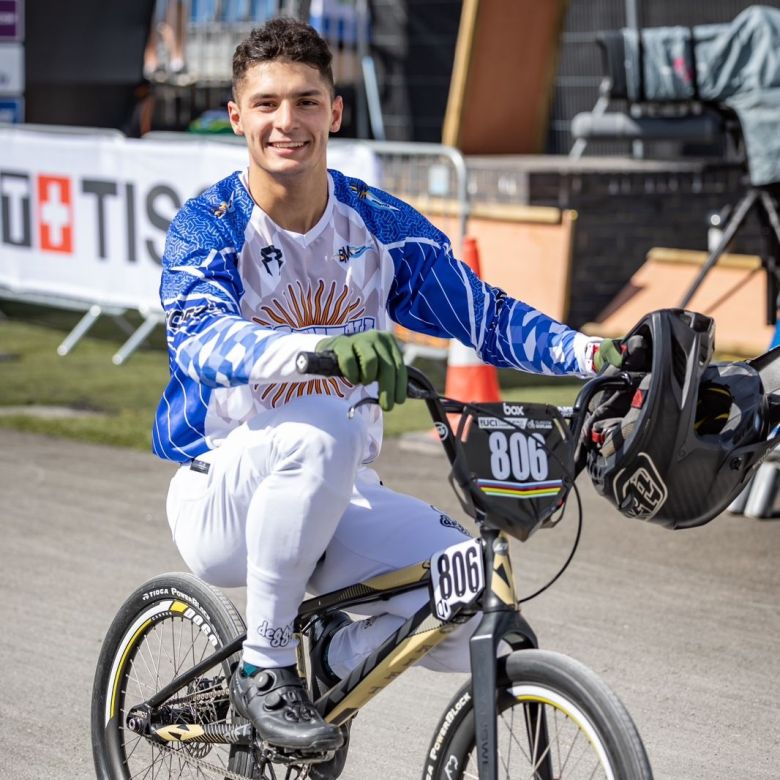 BMX: Federico Capello obtuvo el subcampeonato mundial en Escocia