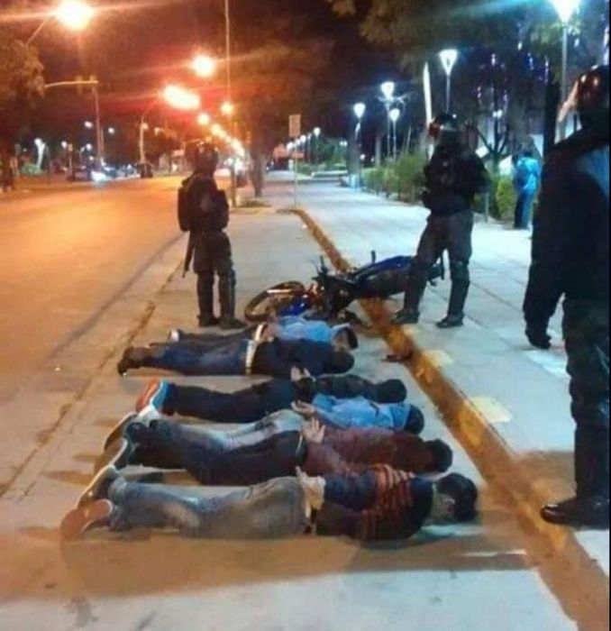 10 detenidos por intentos de saqueos en distintos puntos de la ciudad