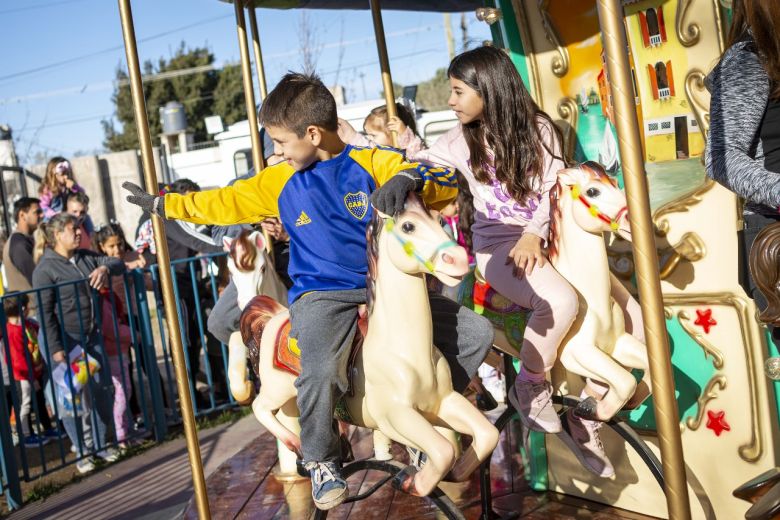 Una multitud celebró el Día de las Infancias en los parques de la ciudad