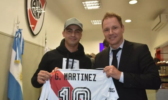 Pity Martínez firmó su contrato y es nuevo jugador de River