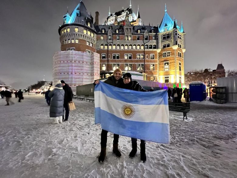 Una pareja de médicos cordobeses vive una experiencia desafiante en Canadá 