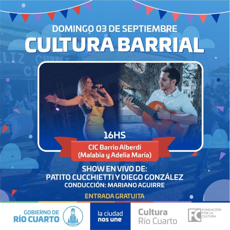 Comienza una nueva edición del Ciclo Cultura Barrial