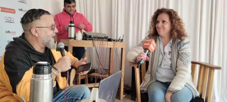 Mariela Grassi visitó nuestro stand en La Vuelta del Perro