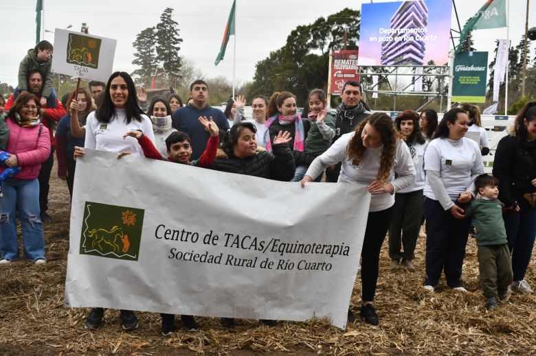 Sábado pintado en la Rural 