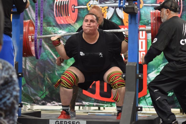 Joaquín Diaz, el deportista riocuartense de Powerlifting que va por su segundo título mundial