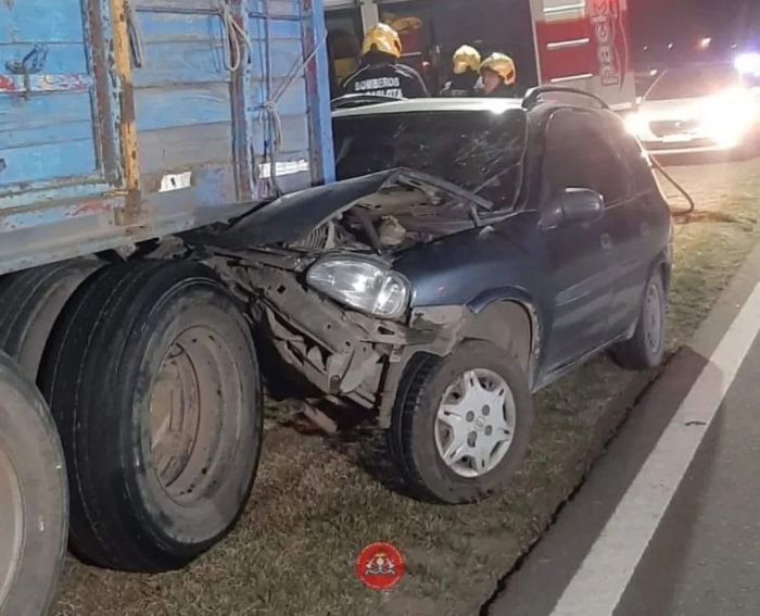 Grave siniestro vial en ruta 8