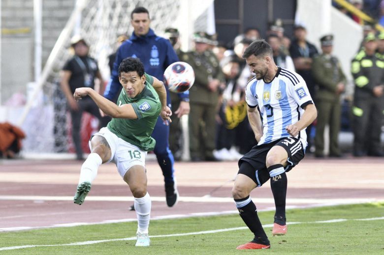 Argentina goleó en La Paz