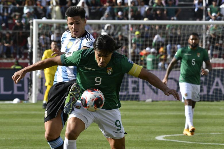 Argentina goleó en La Paz