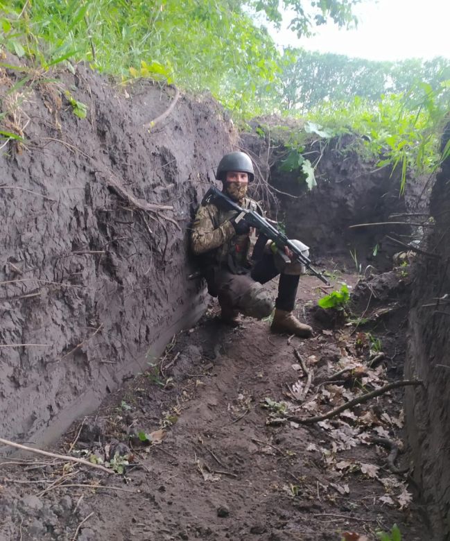 Joven argentino que combate en Ucrania narró su experiencia en Gente Necesaria