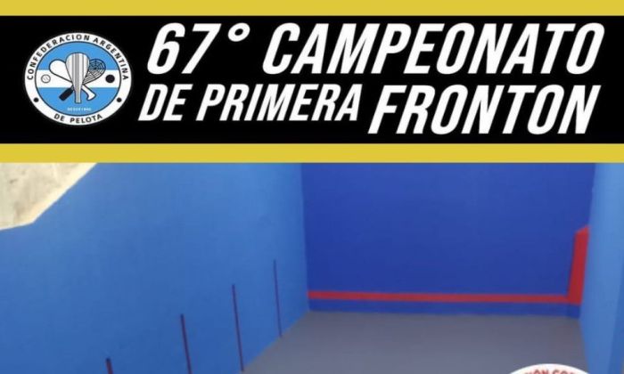 67º Campeonato Argentino de Primera Frontón 