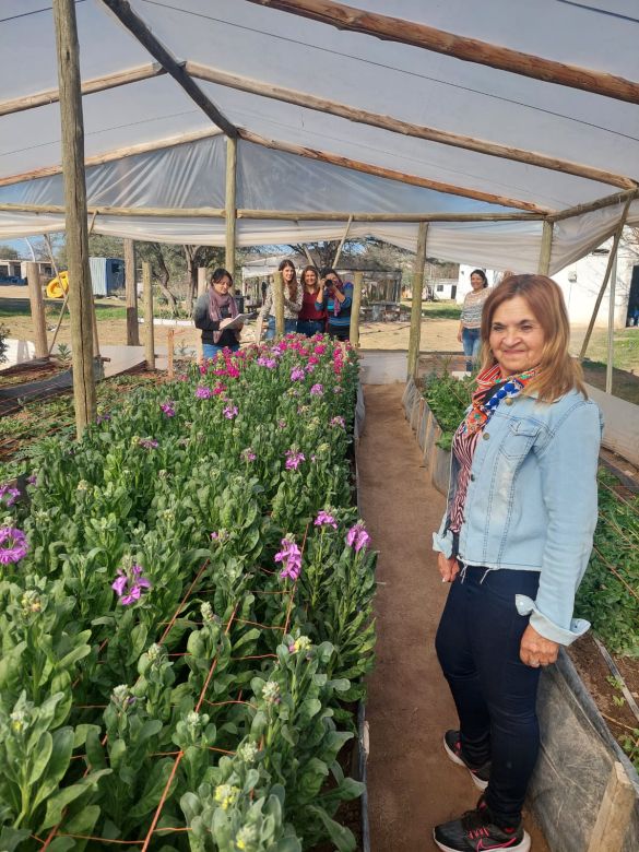 Idearon un proyecto de floricultura que genera desarrollo social y territorial