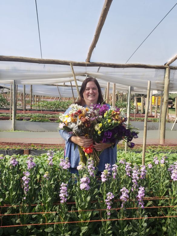 Idearon un proyecto de floricultura que genera desarrollo social y territorial