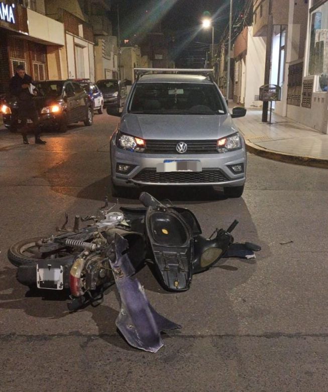 Dos personas lesionadas en el macrocentro de la ciudad