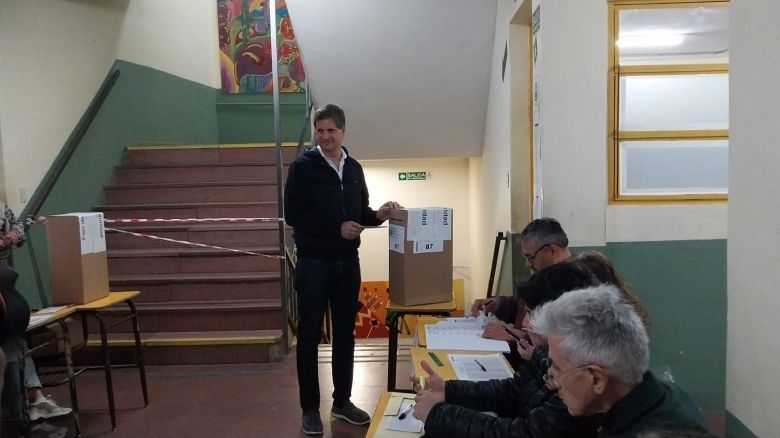 Braulio Zanotti ya emitió su voto