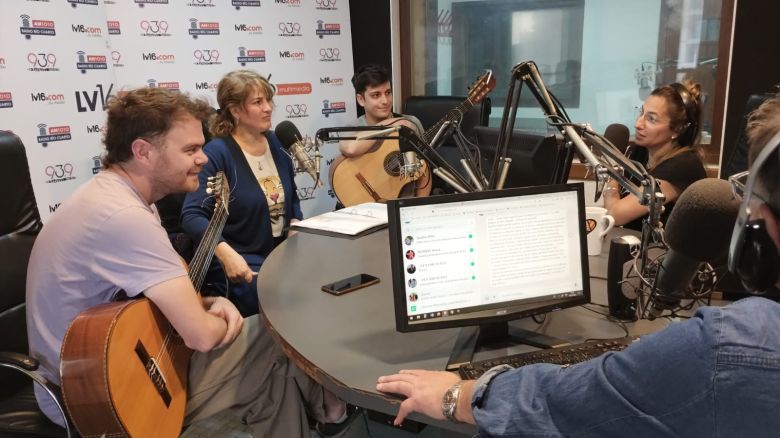 El acústico de Silvina Chialvo, Martin Zanotti y Nahuel Carrasco en La Tarde del Limón