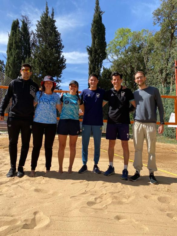 CAMPUS DE ENTRENAMIENTO de Beach Vóley en el Malón 