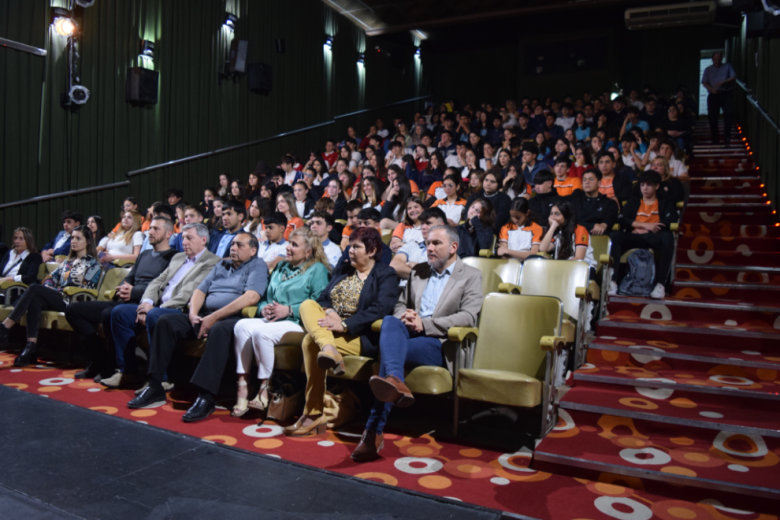 Presentaron 38 cortos realizados por alumnos de escuelas de la región en Río Cuarto 