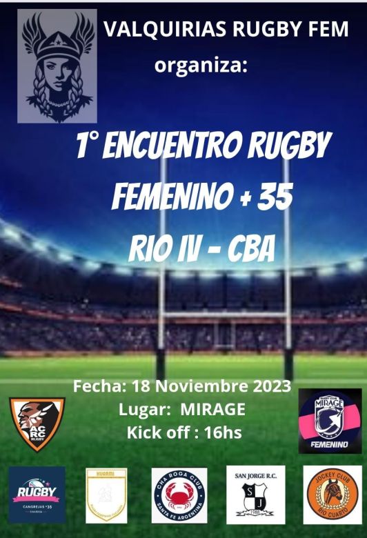 Llega el primer encuentro de Rugby Femenino +35