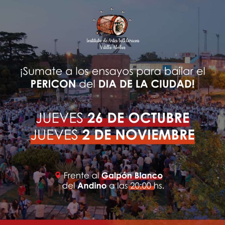 La ciudad festejará 237 años y se abrió la convocatoria para participar del tradicional pericón