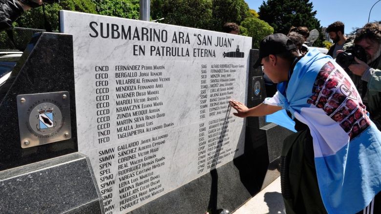 Se cumplen seis años del hundimiento del ARA San Juan en el que murieron 44 tripulantes 