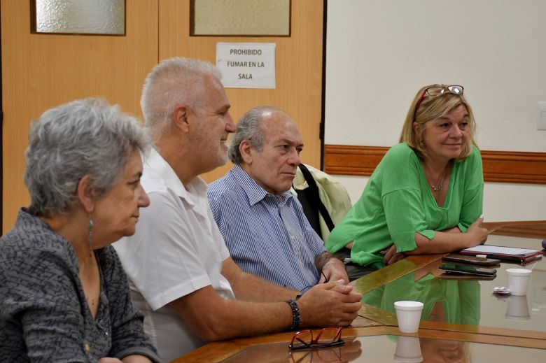 Un ex alumno de la UNRC y preso de la dictadura militar fue recibido por integrantes del Observatorio de Derechos Humanos  