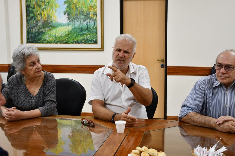 Un ex alumno de la UNRC y preso de la dictadura militar fue recibido por integrantes del Observatorio de Derechos Humanos  