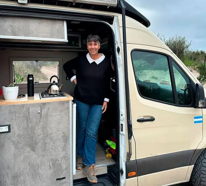 Una trotamundos que recorre Argentina y llega a sentir que el mundo es suyo