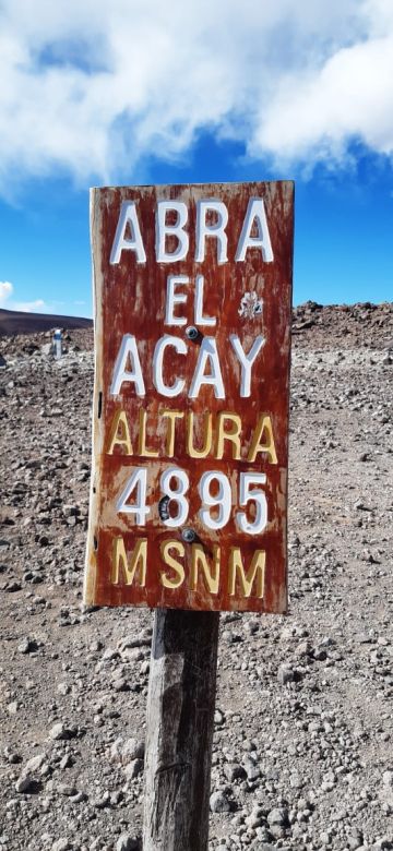 Se jubiló y recorrió toda la Ruta 40 en bicicleta