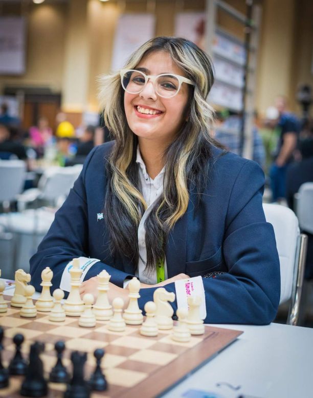 La nueva reina del ajedrez argentino es una joven apasionada por este deporte