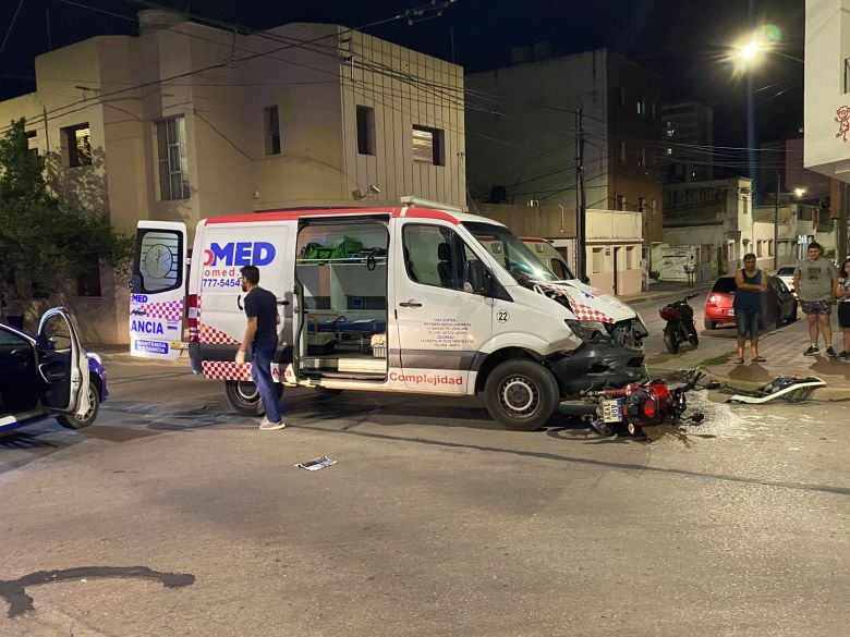 Grave accidente vial en el macrocentro de la ciudad 