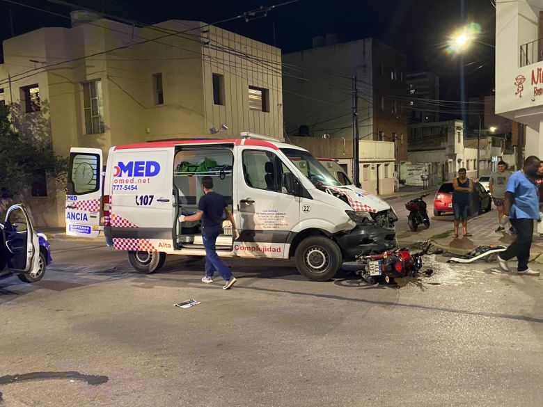 Grave accidente vial en el macrocentro de la ciudad 