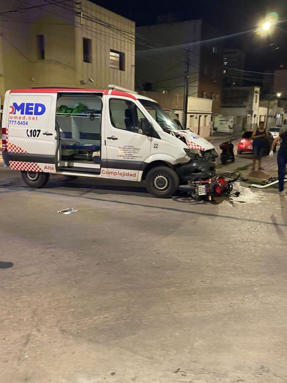 Grave accidente vial en el macrocentro de la ciudad 