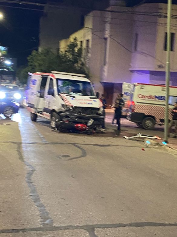 Grave accidente vial en el macrocentro de la ciudad 