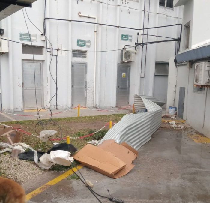 Grave temporal de viento y tierra arrasó en Villa Mercedes