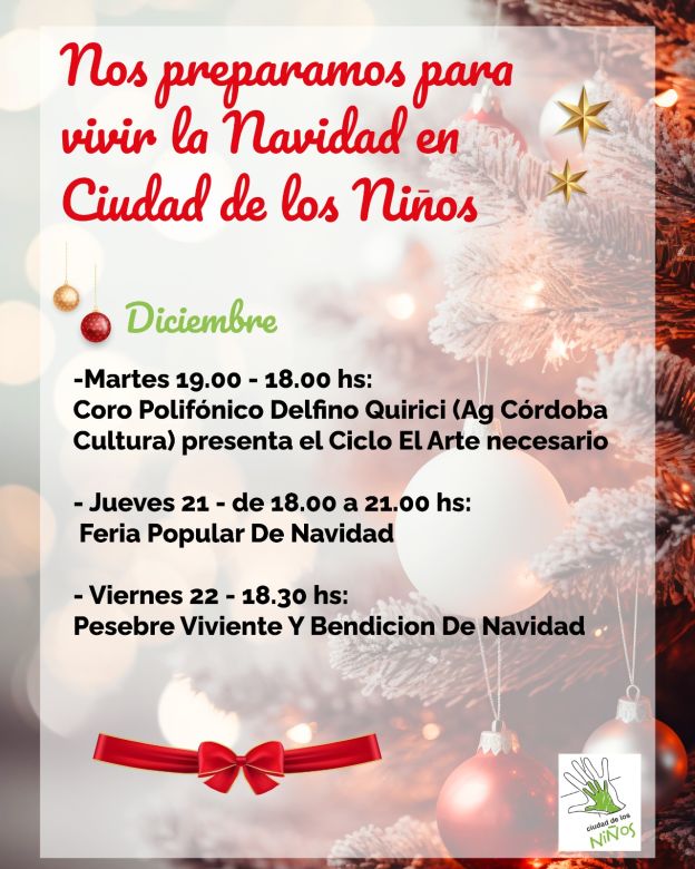 La Ciudad de los Niños se prepara para Navidad con el pesebre viviente 