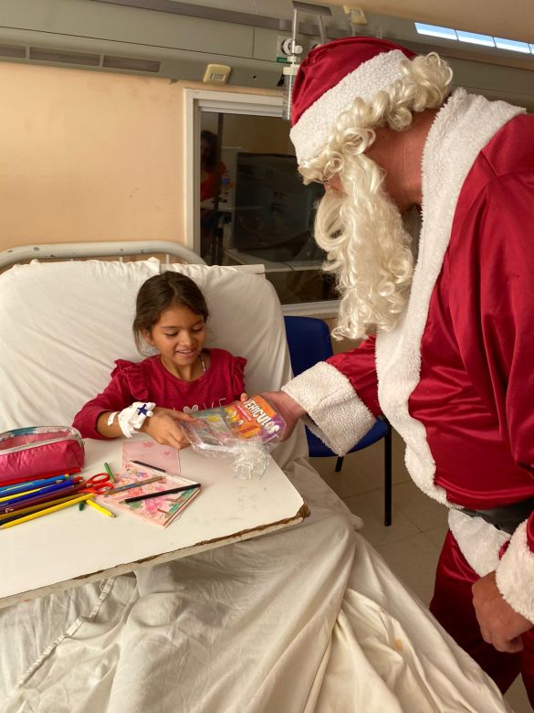 La Caravana de Papá Noel congregó la magia en la ciudad