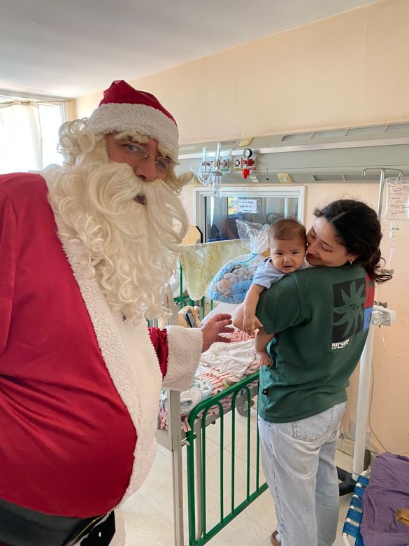 La Caravana de Papá Noel congregó la magia en la ciudad