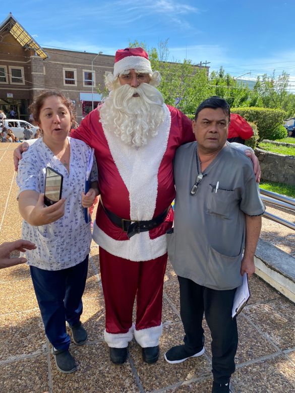 La Caravana de Papá Noel congregó la magia en la ciudad