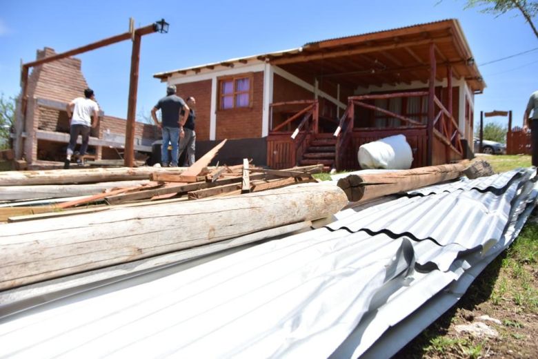 La Provincia declaró la emergencia en las zonas afectadas por las tormentas 