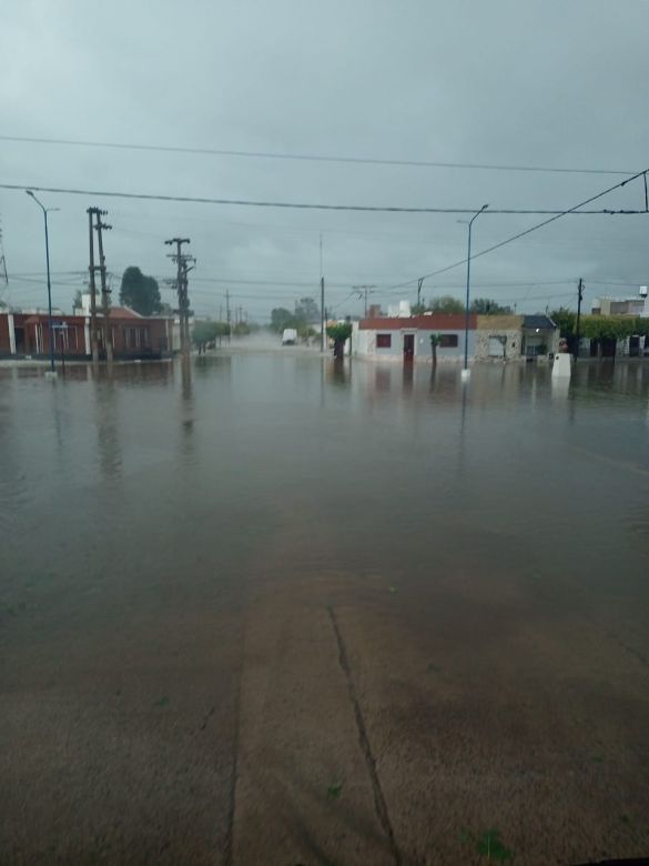 Temporal y granizada en Río Cuarto y región 