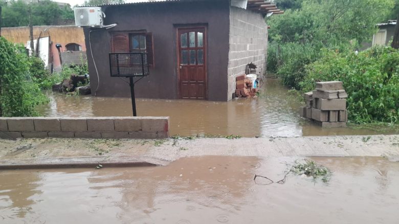 Temporal y granizada en Río Cuarto y región 