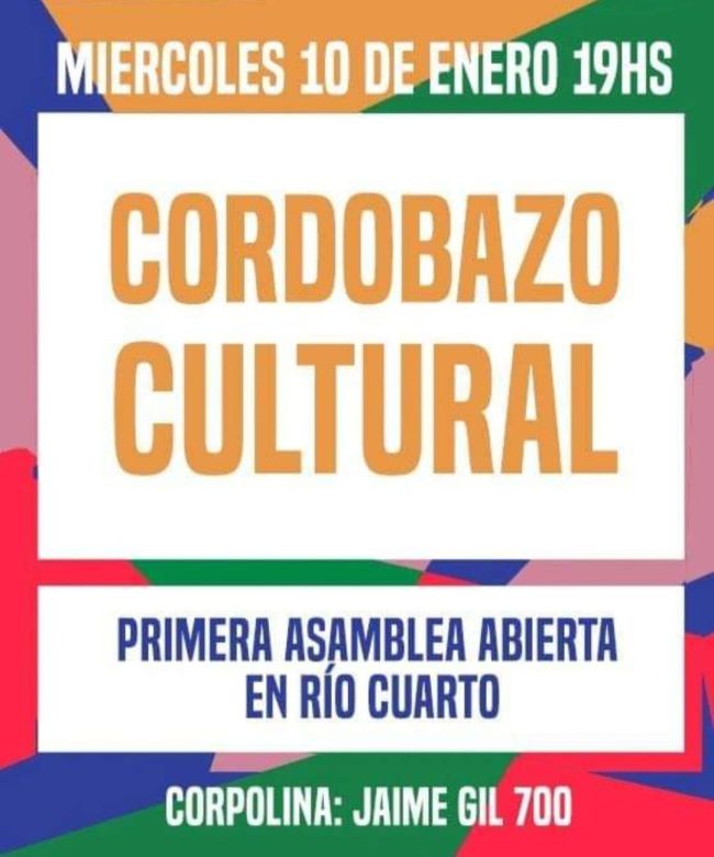 Se realizó un cacerolazo cultural en la ciudad y en Córdoba por rechazo al DNU