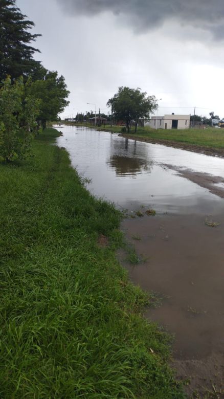 La tormenta de lluvia y viento provocó importantes daños en el sur de la provincia