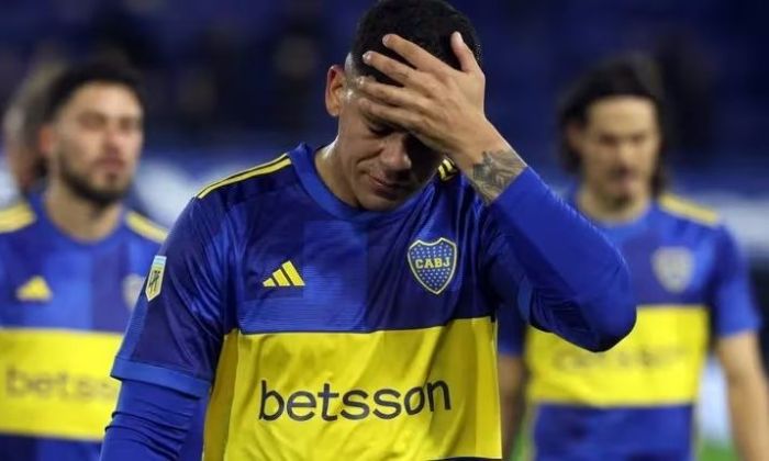 Se desgarró Marcos Rojo y Boca lo pierde por casi un mes