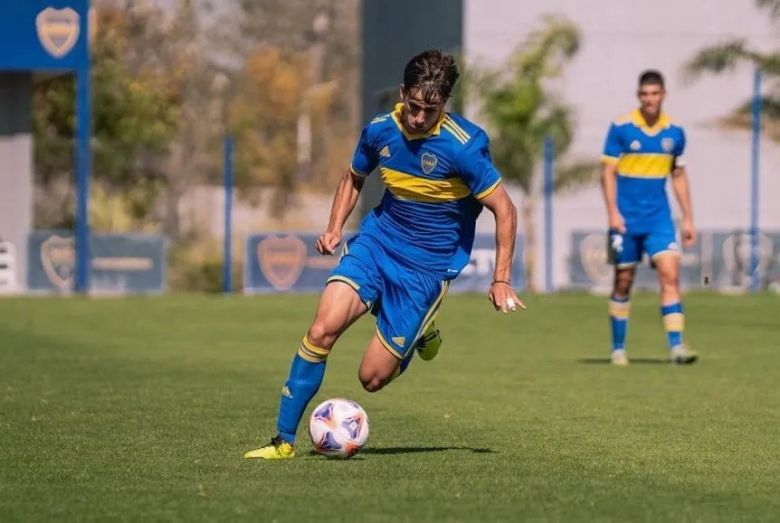 Quién es Iker Zufiaurre, el juvenil de Boca categoría 2005 que Martínez probó en el amistoso