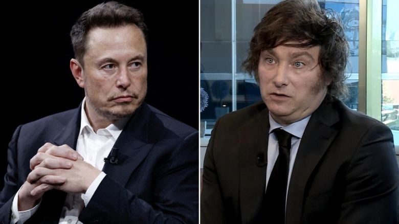 Milei agradeció un mensaje del magnate Elon Musk, que elogió su discurso en Davos 